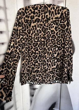 Блуза animal print леопард вічко за 6