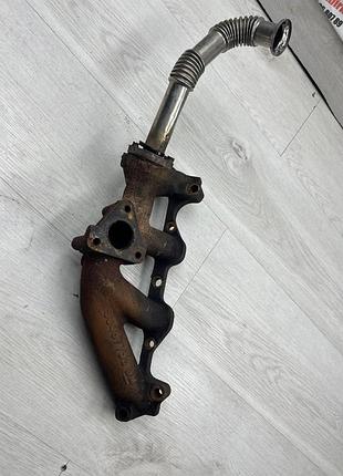Выпускной коллектор opel astra g, astra f, vectra b, опель астра ж, астра ф, ветра б, 1.7 dti, 90467732