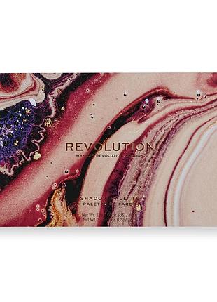 Палетка тіней для повік makeup revolution forever limitless allure, 27 відтінків, матові та мерехтливі тіні, нюдові, теплі та ягідні тони 4