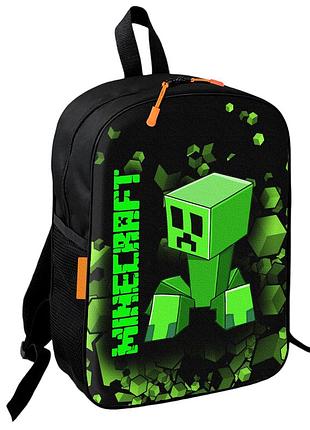 Рюкзак школьный детский minecraft 36х27 см подростковый для мальчика, девочки (4072)