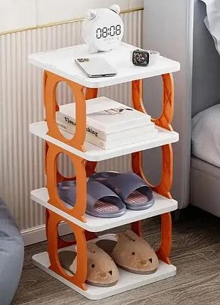 Полиця для взуття та речей на 3 яруси shoe rack