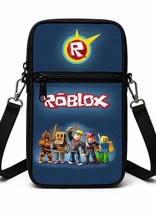 Сумка-чехол для телефона roblox,детская сумка через плечо, водонепроницаемая мини сумка (4803)