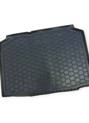 Коврик багажника skoda fabia ll 2007-2014 хетчбэк avto-gumm