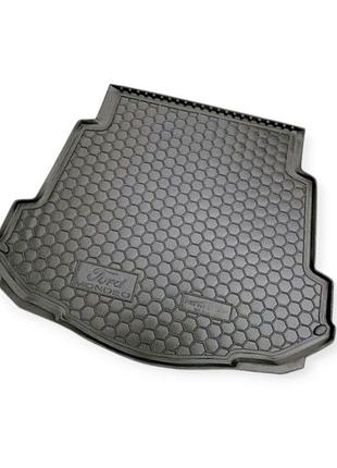 Килимок багажника ford mondeo lv 2007-2014 седан, з докаткою avto-gumm