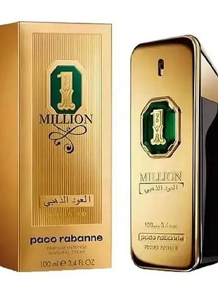 Чоловіча парфумована вода paco rabanne 1 million golden oud 100 мл