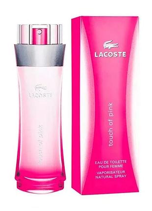 Lacoste touch of pink edt 90 ml
