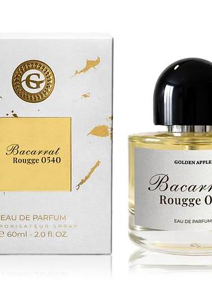 Парфюмированная вода bacarrat rougge 0540 golden apple 60 ml