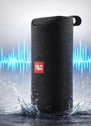 Портативна колонка tig tg113 з bluetooth та захистом від вологи