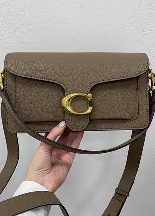 Сумка coach tabby shoulder bag 26 dark stone
