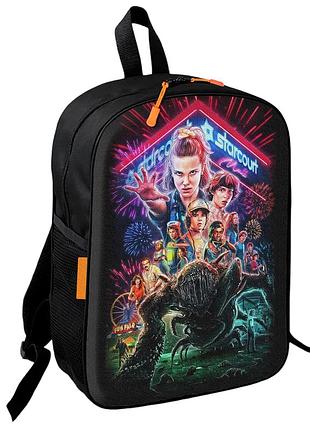 Рюкзак школьный детский очень странные дела / stranger things 36х27 см подростковый для мальчика, девочки (4393)