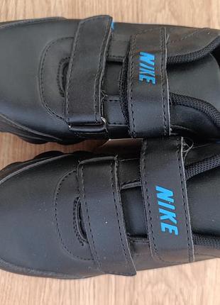 Стильные детские кроссовки nike на липучках, р34 7