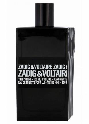 Мужской парфюм zadig and voltaire this is him edp 100ml (euro quality)