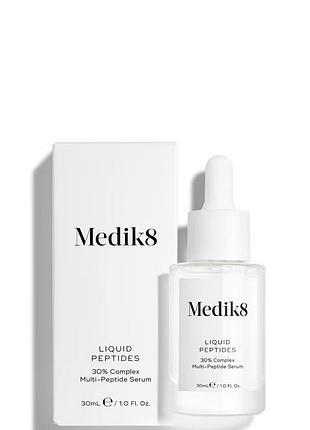 Сироватка для обличчя medik8 liquid peptides line smoothing serum 30% multi-peptide complex
