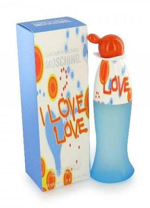 Moschino i love love edt 100 ml (лиц.)