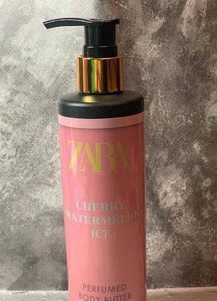 Парфюмированный лосьон для тела zara cherry watermelon ice brand collection 200 мл