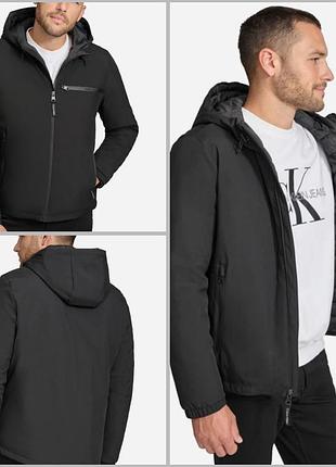 Куртка чоловіча calvin klein зимова чорна розмір l