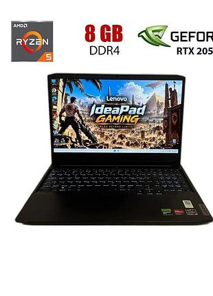 Игровой ноутбук б-класс lenovo ideapad gaming 3 15ach6 / 15.6" (1920x1080) ips / amd ryzen 5 5500h (6 (12) ядер по 3.3 - 4.2 ghz)