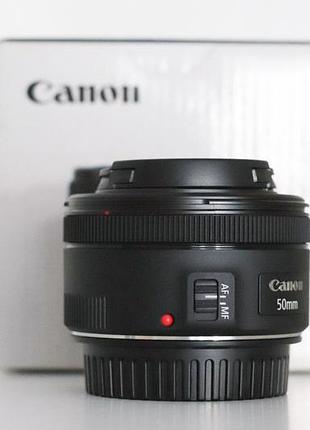 Canon 50mm f 1.8 stm, об'єктив як новий