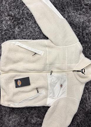 Куртка dickies шерпа молочна