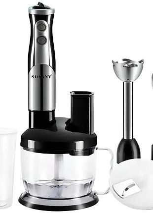 Кухонний комбайн sokany sm-5011-8 багатофункціональний чорний