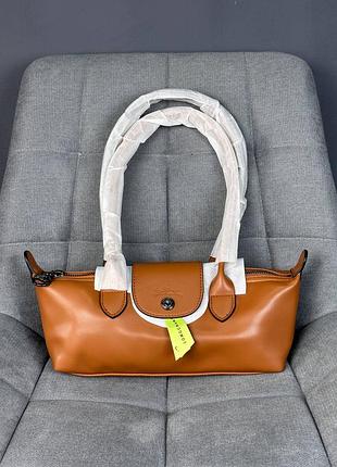 Сумка женская longchamp le pliage xtra коричневая