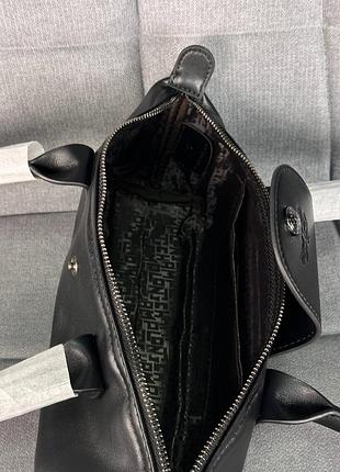 Сумка longchamp le pliage xtra чорна 6