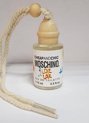 Ароматизатор в авто масляный moschino i love love 15ml
