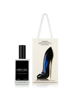 Женский парфюм carolina herrera good girl - travel perfume 50ml