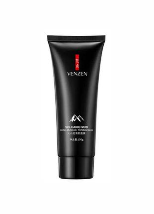 Очищающая маска с вулканической грязью venzen volcanic mud mask 100g