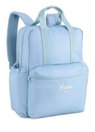 Рюкзак puma блакитний, для жінок, розмір 30x39x15 см