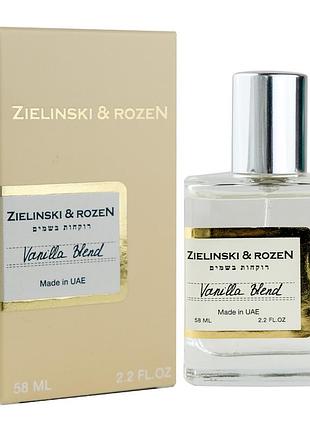Zelinski & rozen vanilla blend perfume newly унисекс 58 мл