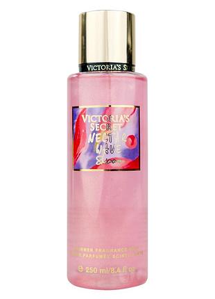 Парфюмированный спрей для тела victorias secret nectar wave shimmer 250 мл