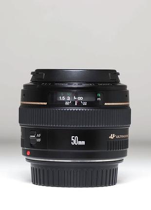 Об'єктиви canon 50mm f/1.4 usm