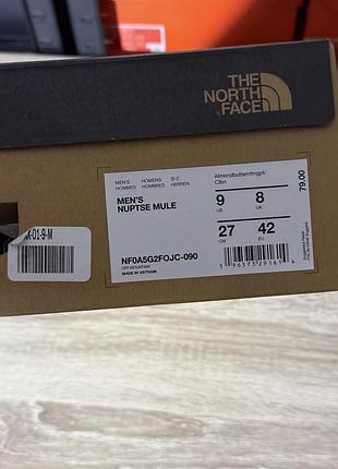 Сліпони чоловічі the north face чорні 6