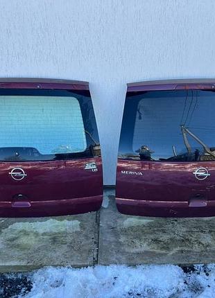 Крышка багажника, задняя ляда, задняя дверь, стекло, опель мерива а, opel meriva a