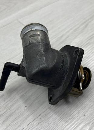 Корпус термостата в сборе, термостат 16xel 1.6 opel astra g, zafira a, 90573326
