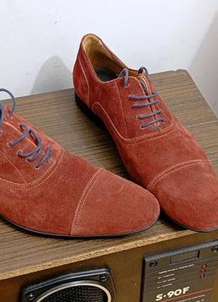 Туфлі чоловічі paul smith замшеві коричневі 29.5 см