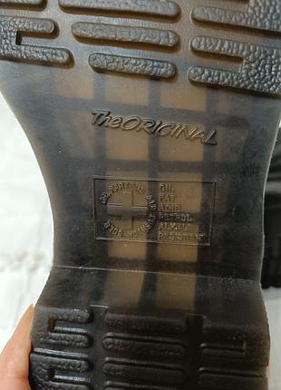 Кожаные ботинки dr. martens 1480 pascal emboss. 6
