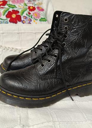 Кожаные ботинки dr. martens 1480 pascal emboss. 7