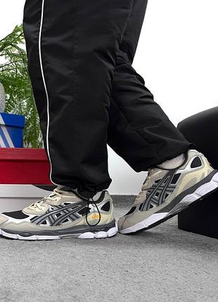 Asics gel nyc grey silver gore tex | термо 8