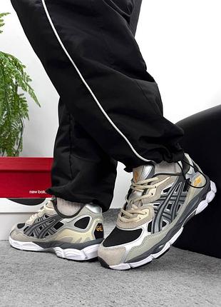 Asics gel nyc grey silver gore tex | термо 9