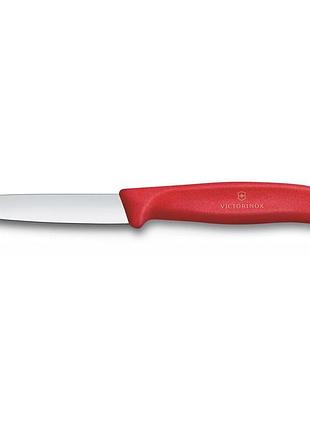 Нож кухонный victorinox swissclassic, 8см, красный лучшая цена с быстрой доставкой по украине