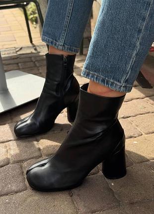 Чоботи табі maison margiela натуральна шкіра