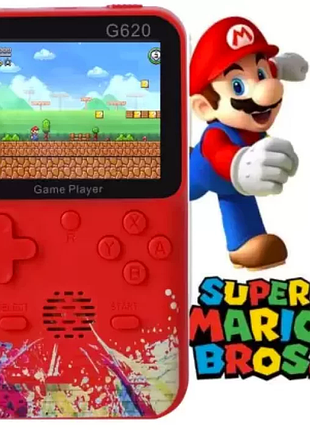Портативная игровая консоль handheld game boy g620 500 игр red