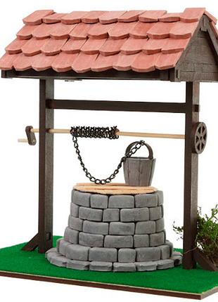Керамический конструктор "medieval well" колодец 150 дет.