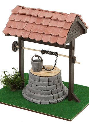 Керамический конструктор "medieval well" колодец 150 дет. 2