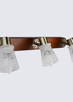 Светильник настенно-потолочный спот поворотный накладной htl-159/3 e14 brille l118-025