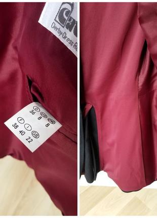 Винтажный роскошный дорогой шерстяной пиджак редингот женский пиджак6 фото