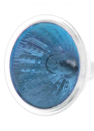 Лампа галогенна 20w gu5.3 mr16 (36) blue br 12v