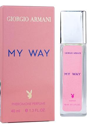 Giorgio armani my way pheromone parfum жіночий 40 мл